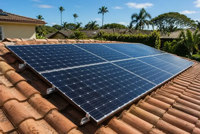 Installation de panneaux solaires à Igon